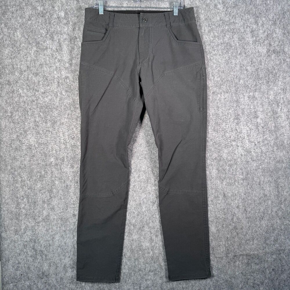 Kuhl Resistor Pants Mens 33x34 Gray Outdoors Hiking Workwear